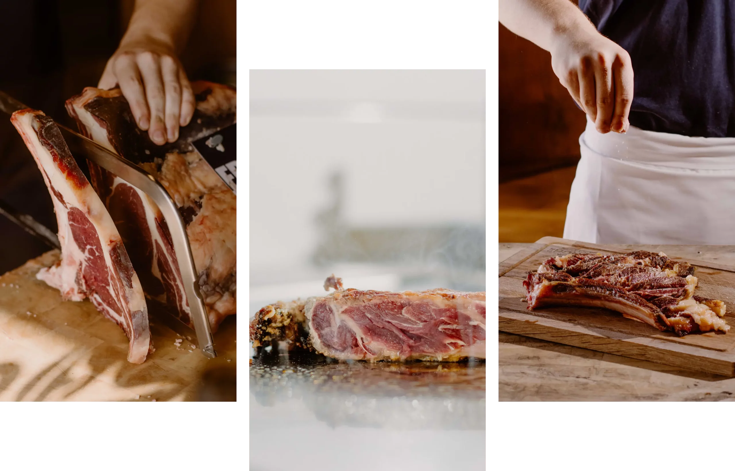Côte de bœuf maturée – Bistrot Bidoche Côte de bœuf maturée servie au Bistrot Bidoche à Montbonnot, près de Grenoble